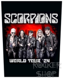 Nášivka SCORPIONS chrbtová-Band