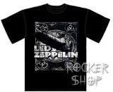 Tričko LED ZEPPELIN pánske-Airship