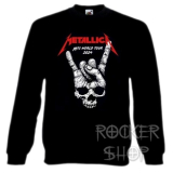 Mikina METALLICA pánska-M72 World Tour Skull