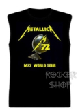 Tričko METALLICA pánske-M72 World Tour/bez rukávov