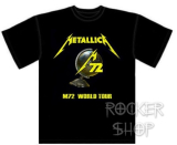 Tričko METALLICA pánske-M72 World Tour 