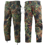 Nohavice pánske kapsáče-Flecktarn Camo