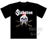 Tričko SABATON pánske-Skull