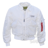 Bunda BOMBER CWU 45/R-White