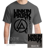 Tričko LINKIN PARK pánske-Logo/Grey