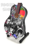 Mini gitara BEATLES-Collage Tribute Acoustic