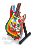 Mini gitara BEATLES-George Harrison Fender Stratocaster Rocky