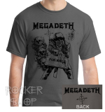 Tričko MEGADETH pánske-Peace Sells...But Who's Buying?/Grey