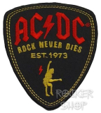 Nášivka AC/DC nažehľovacia-Plectrum