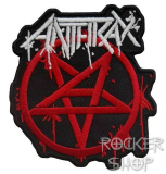 Nášivka ANTHRAX nažehľovacia-Pent Logo