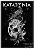 Nášivka KATATONIA vyšívaná-Crow Skull