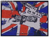 Nášivka SEX PISTOLS vyšívaná-Anarchy In The UK