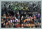 Puzzle MONSTERS OF ROCK /Mega/