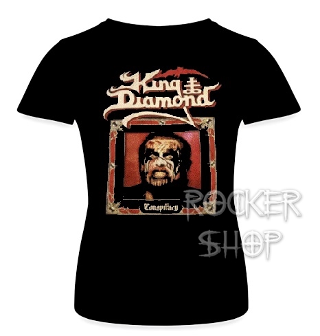 Tričko KING DIAMOND dámske-Conspiracy