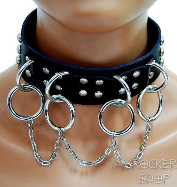 Náhrdelník CHOKER RINGS & CHAIN