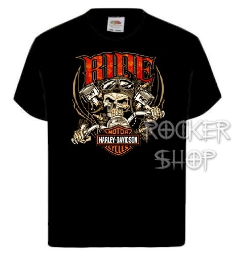 Tričko HARLEY DAVIDSON detské-Skull Rider