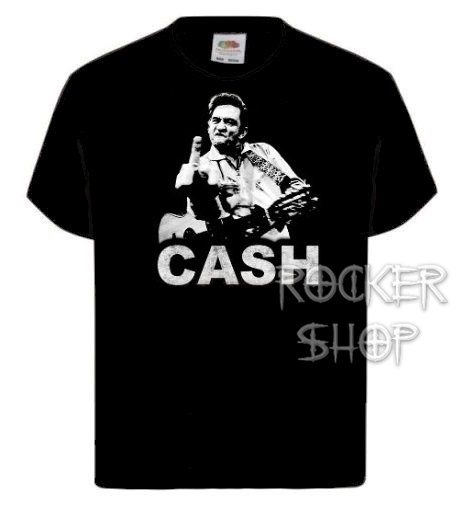 Tričko JOHNNY CASH detské-Flip The Finger