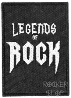 Nášivka LEGENDS OF ROCK vyšívaná-Logo