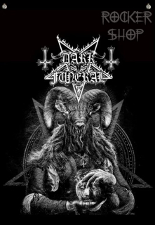 Vlajka DARK FUNERAL-Goat Satan