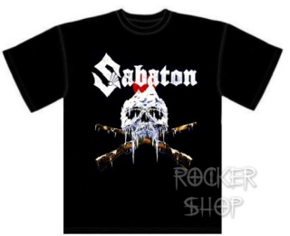 Tričko SABATON pánske-Skull