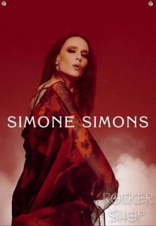 Vlajka SIMONE SIMONS-Red