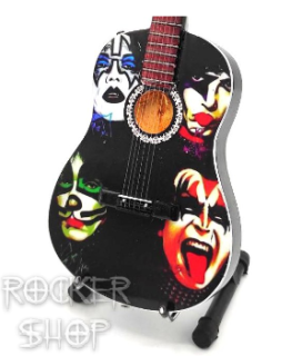 Mini gitara KISS-Acoustic Tributes Faces