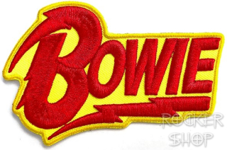 Nášivka DAVID BOWIE nažehľovacia-Diamond Dogs 3D Logo