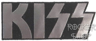 Nášivka KISS nažehľovacia-Chrome Logo