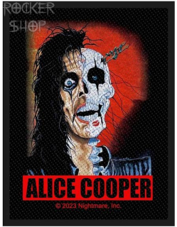 Nášivka ALICE COOPER vyšívaná-Trashed