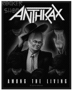 Nášivka ANTHRAX vyšívaná-Among The Living