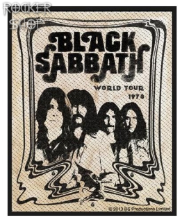 Nášivka BLACK SABBATH vyšívaná-Band