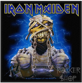 Nášivka IRON MAIDEN vyšívaná-Powerslave Eddie