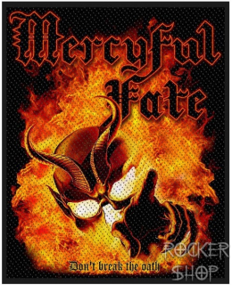 Nášivka MERCYFUL FATE vyšívaná-Don´t Break The Oath