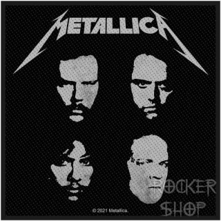 Nášivka METALLICA vyšívaná-Black Album