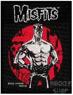 Nášivka MISFITS vyšívaná-Lukic