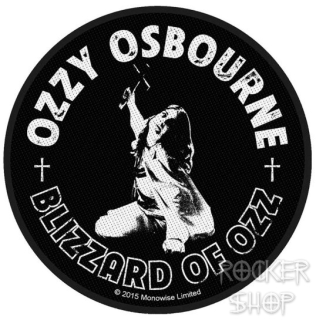 Nášivka OZZY OSBOURNE vyšívaná-Blizzard Of Ozz