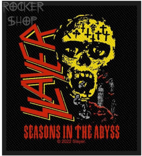 Nášivka SLAYER vyšívaná-Seasons In The Abyss