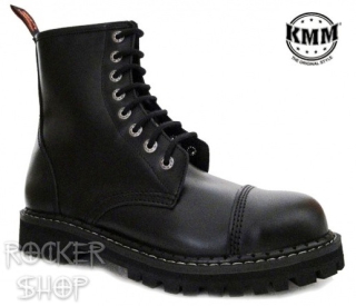 Topánky KMM 8D Black-8 dierkové