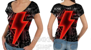 Tričko AC/DC dámske-Power Up