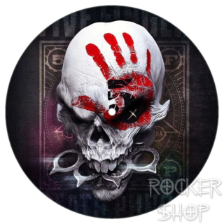 Slipmat FIVE FINGER DEATH PUNCH-Skull