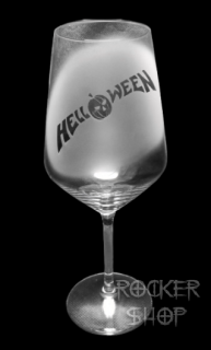 Pohár na víno HELLOWEEN-Logo