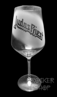 Pohár na víno JUDAS PRIEST-Logo