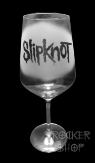 Pohár na víno SLIPKNOT-Logo