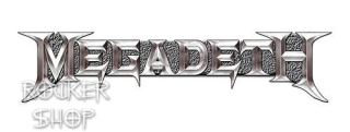 Odznak MEGADETH-Chrome Logo