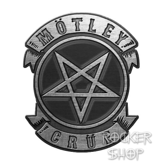 Odznak MOTLEY CRUE-Pentagram