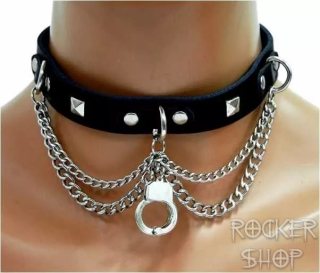 Náhrdelník CHOKER CHAIN AND HANDCUFFS