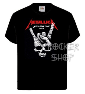 Tričko METALLICA detské-M72 World Tour Skull